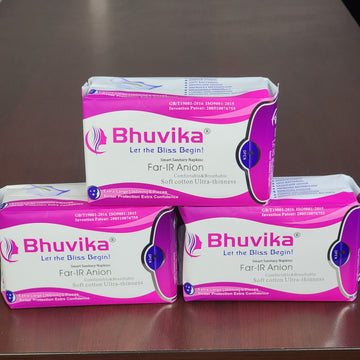 Bhuvika Smart Sanitary Napkin Extra Large (360mm, 6 pads) – Advanced Comfort and Protection