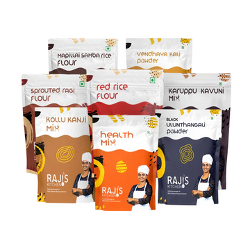 Raji’s Kitchen 800 Combo: 8 Wholesome Blends for a Healthier, Happier You
