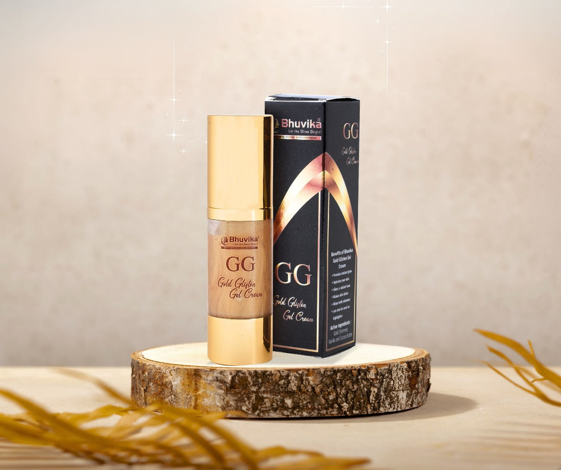 gold glisten cream