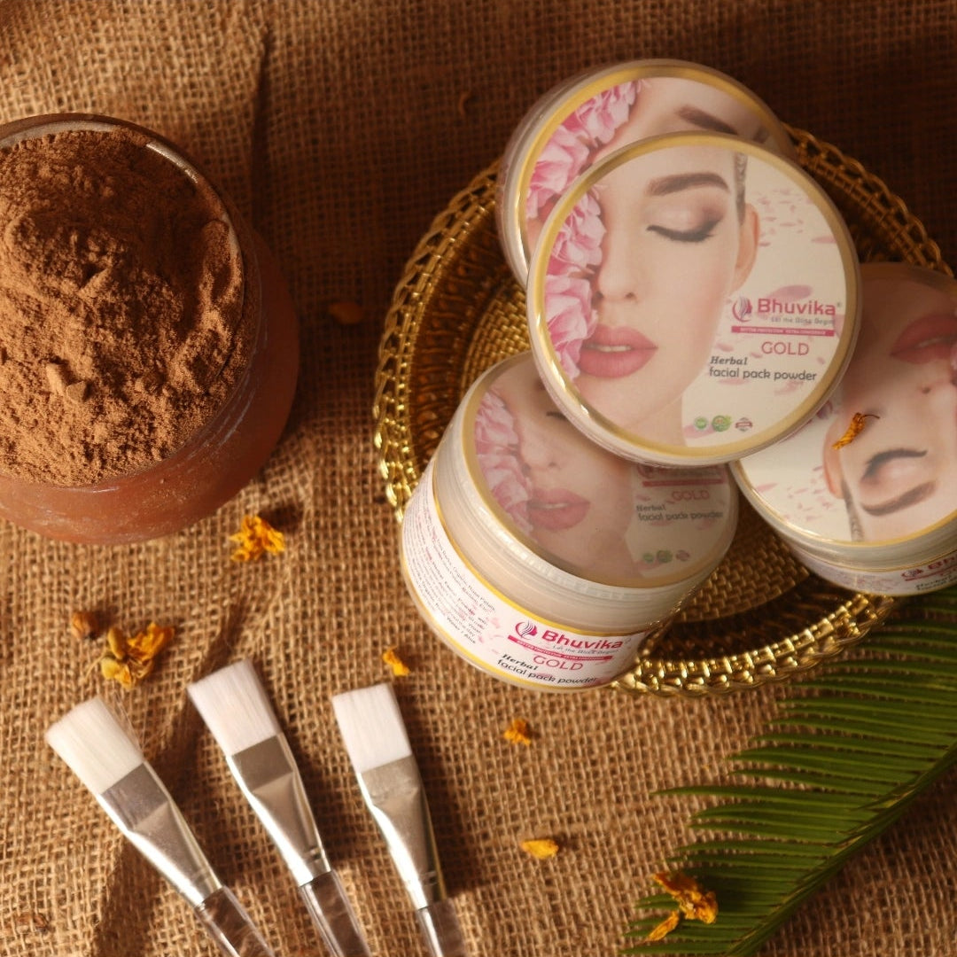 bhuvika gold facial pack