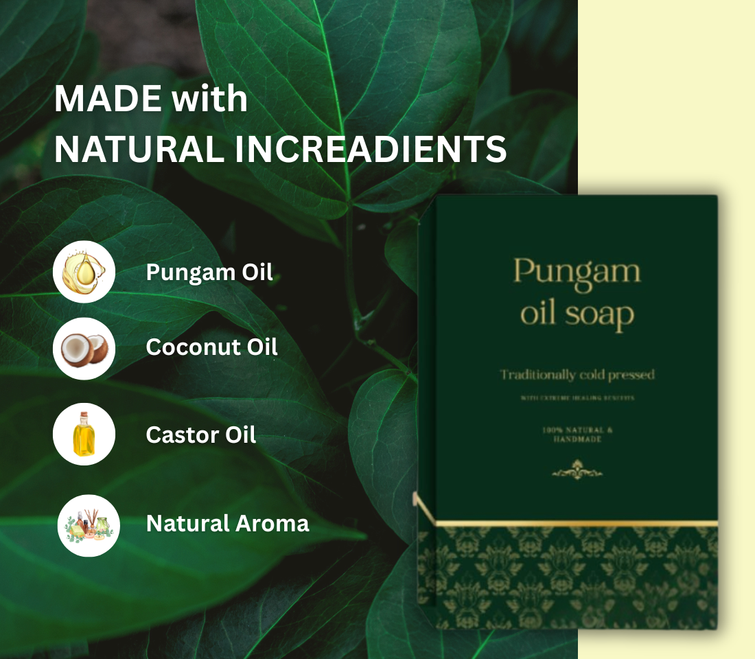 pungam oil soap for skin