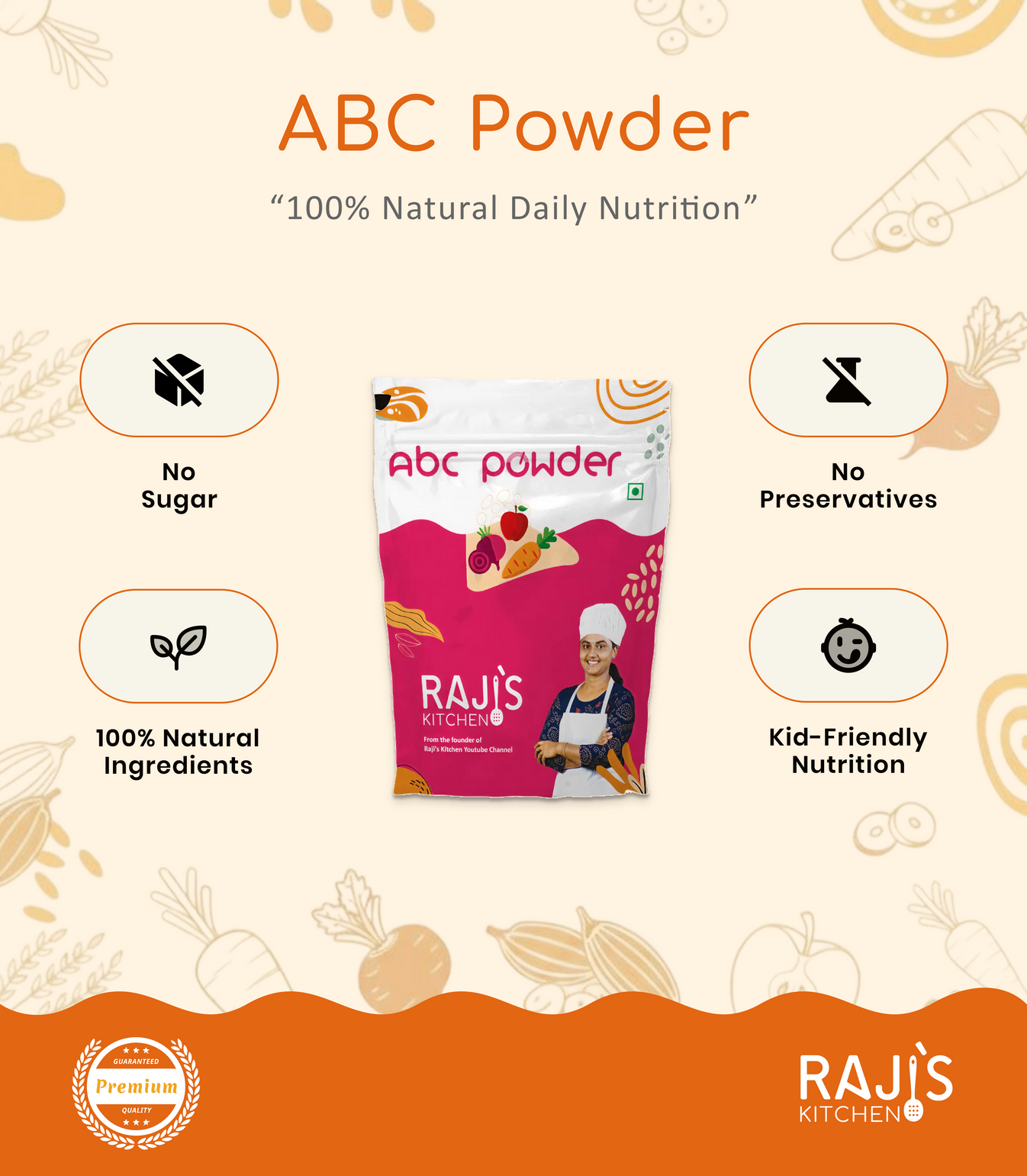 ABC Powder – Pure Nutrition, No Added Sugar!