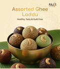 Assorted Ghee Laddu in a bowl