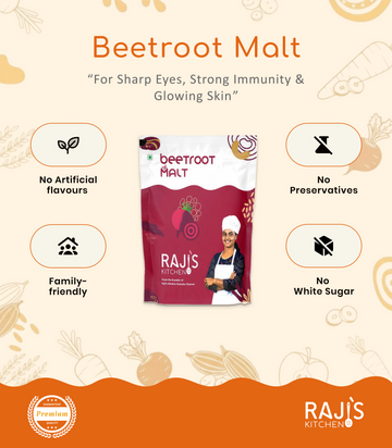 Beetroot Malt – Iron-Rich, Naturally Sweet Health Drink