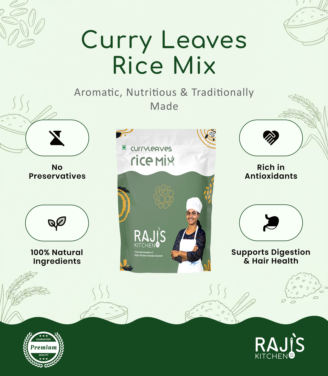 curry leaves rice mix