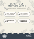 benefits of rajis kitchen hair care combo
