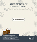 ingredients of henna powder