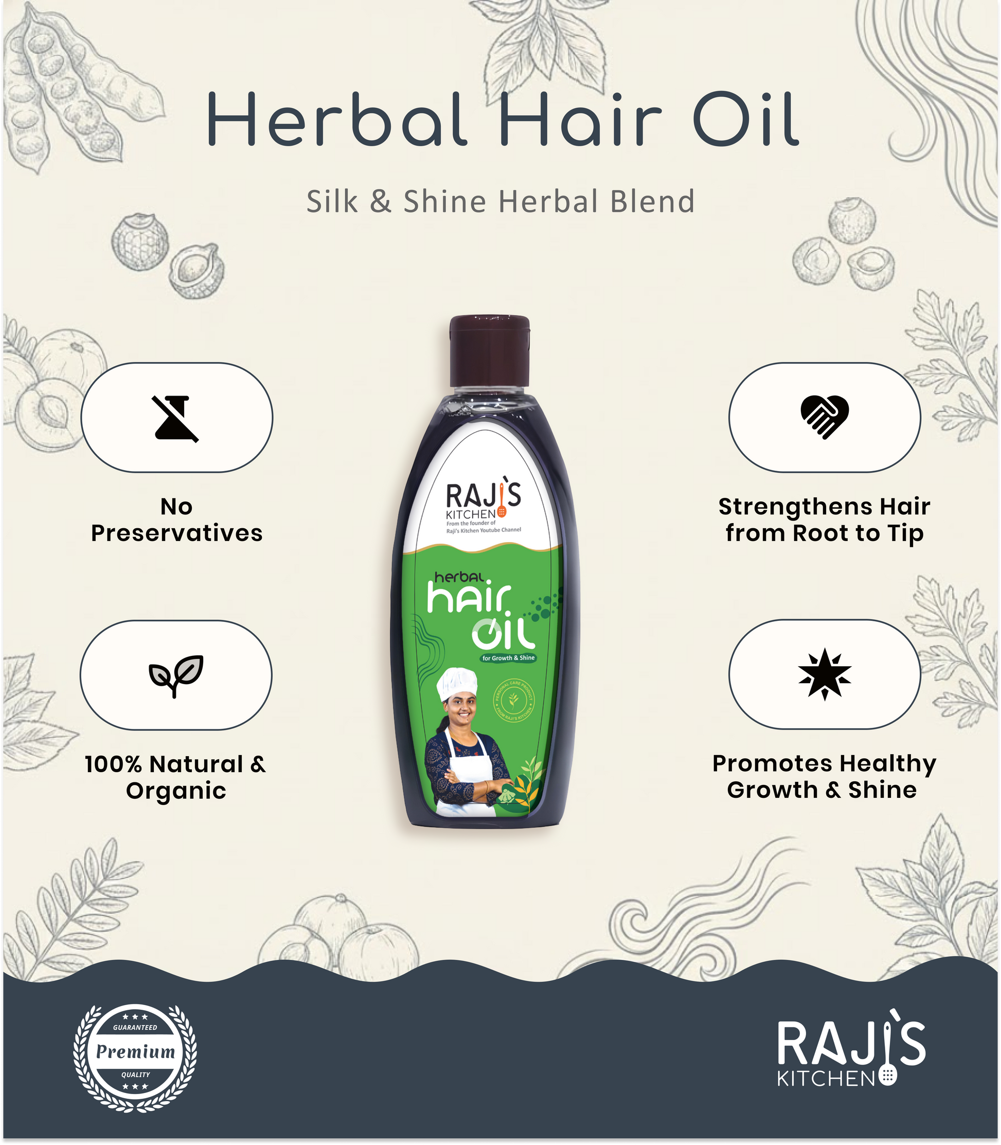 herbal hair oil