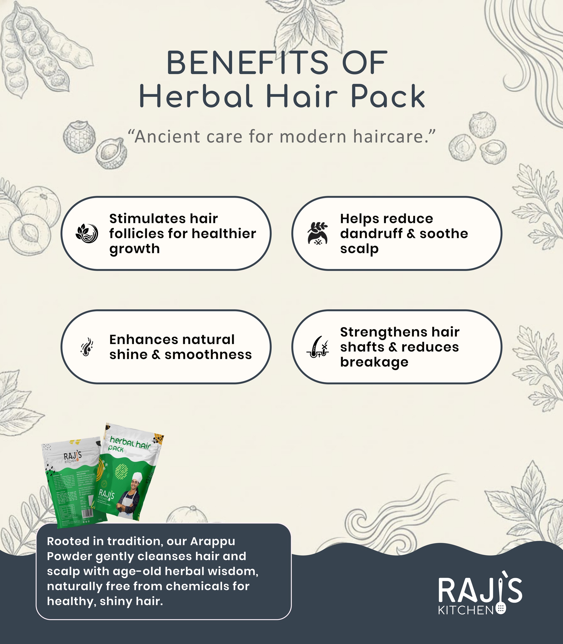 benefits of hair pack