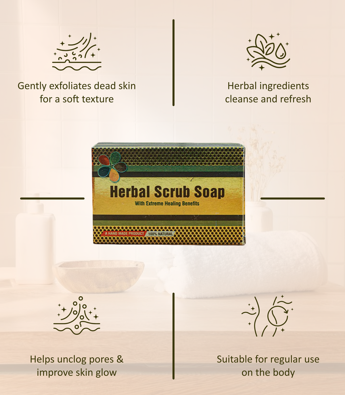 buy herbal scrub soap online