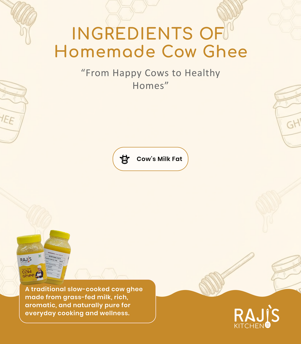 ingredients of cow ghee