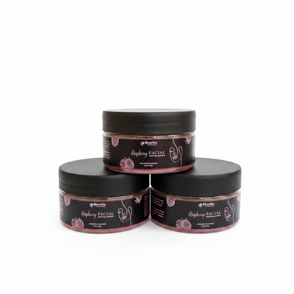 Raspberry Facial Waxing Powder