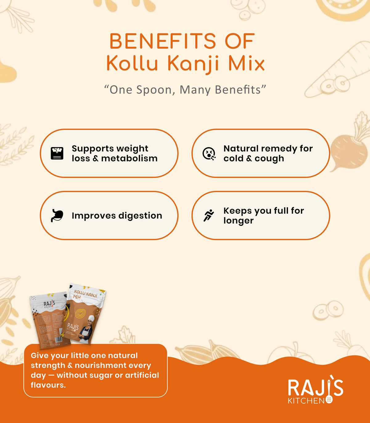 Buy Kollu Kanji Mix online | Rajis Kitchen