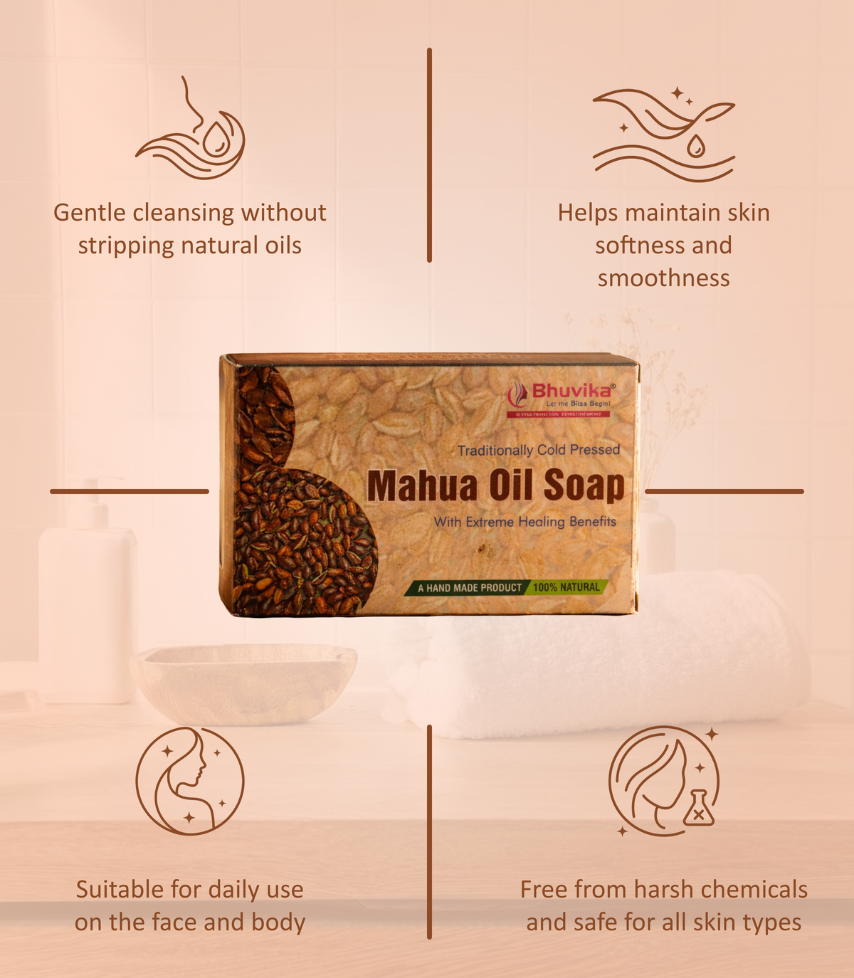 mahua oil soap for softness