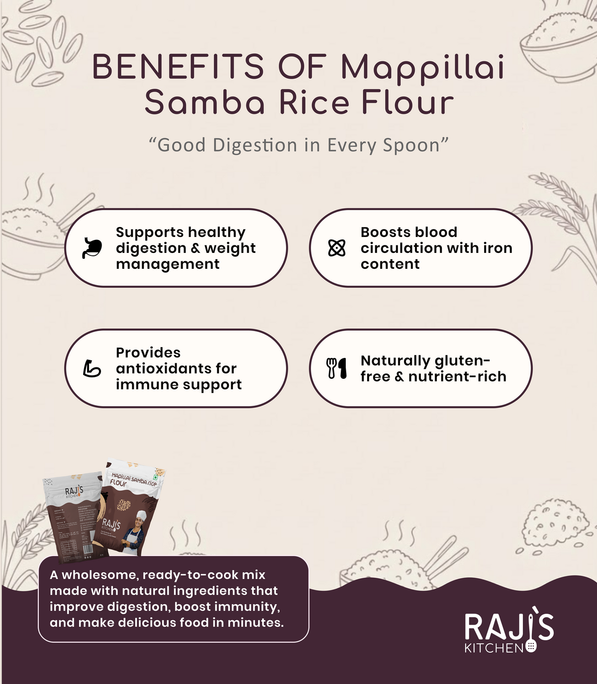 benefits of mappillai samba rice flour