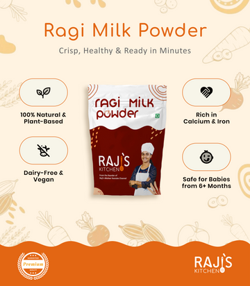 Ragi Milk Powder – Nutritious & Easy-to-Digest Superfood