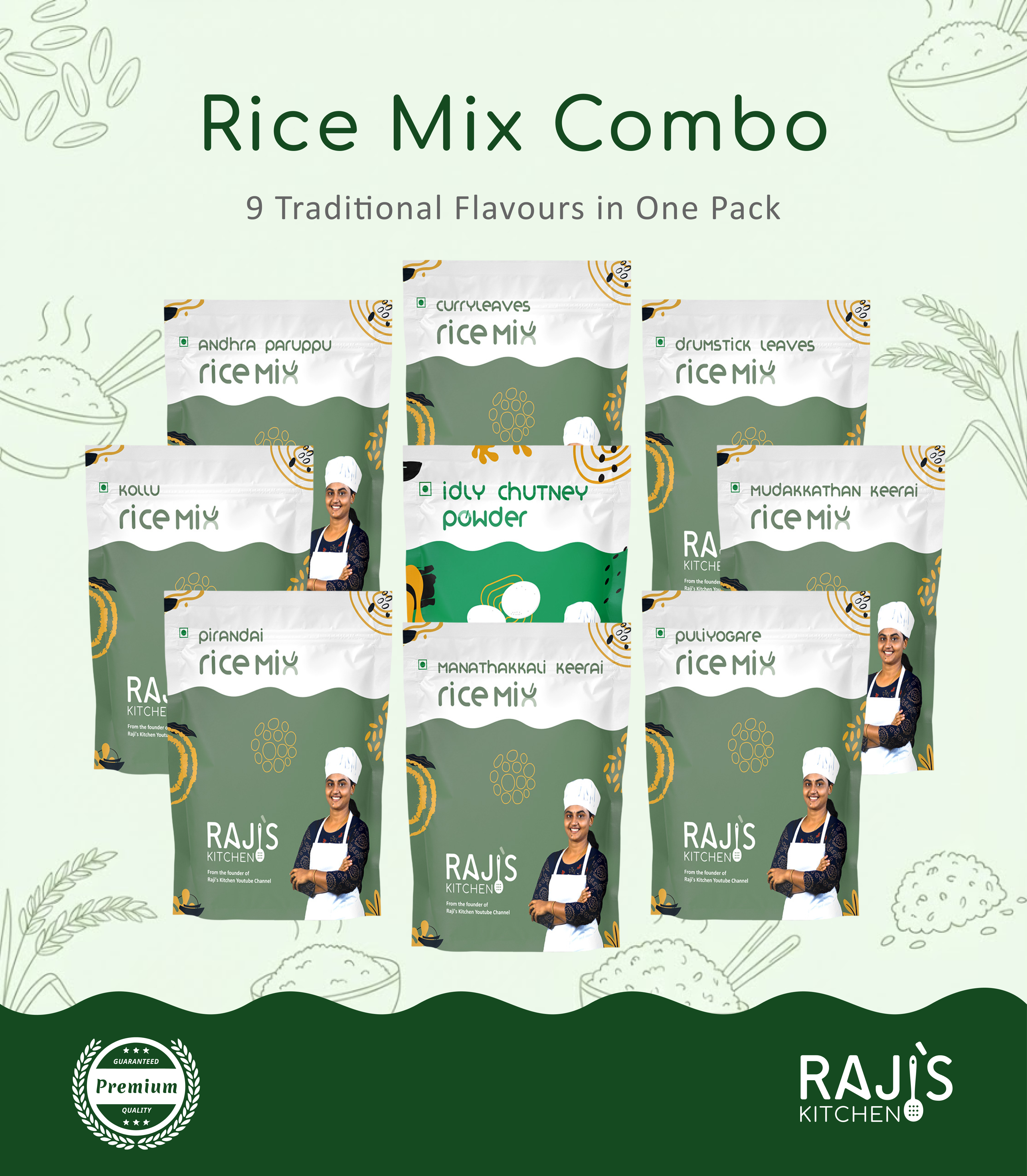 Rice Mix Combo – Tasty & Healthy South Indian Flavours