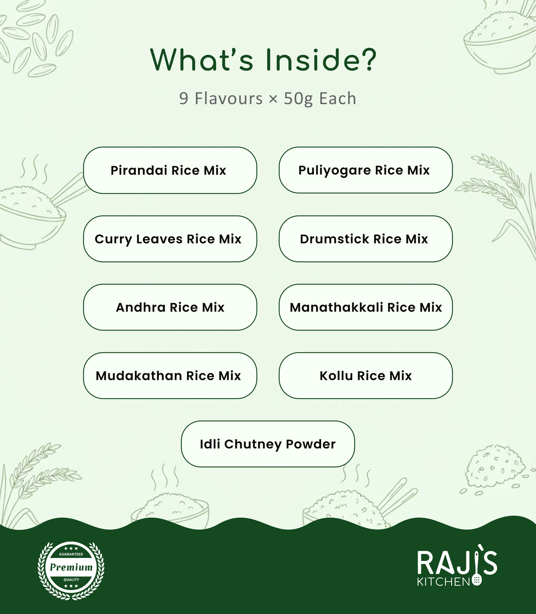 Rice Mix Combo – Tasty & Healthy South Indian Flavours