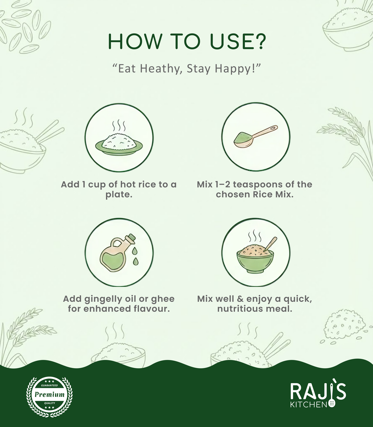 Ways Rice Mix Rice Mix Combo – Tasty & Healthy South Indian Flavours
