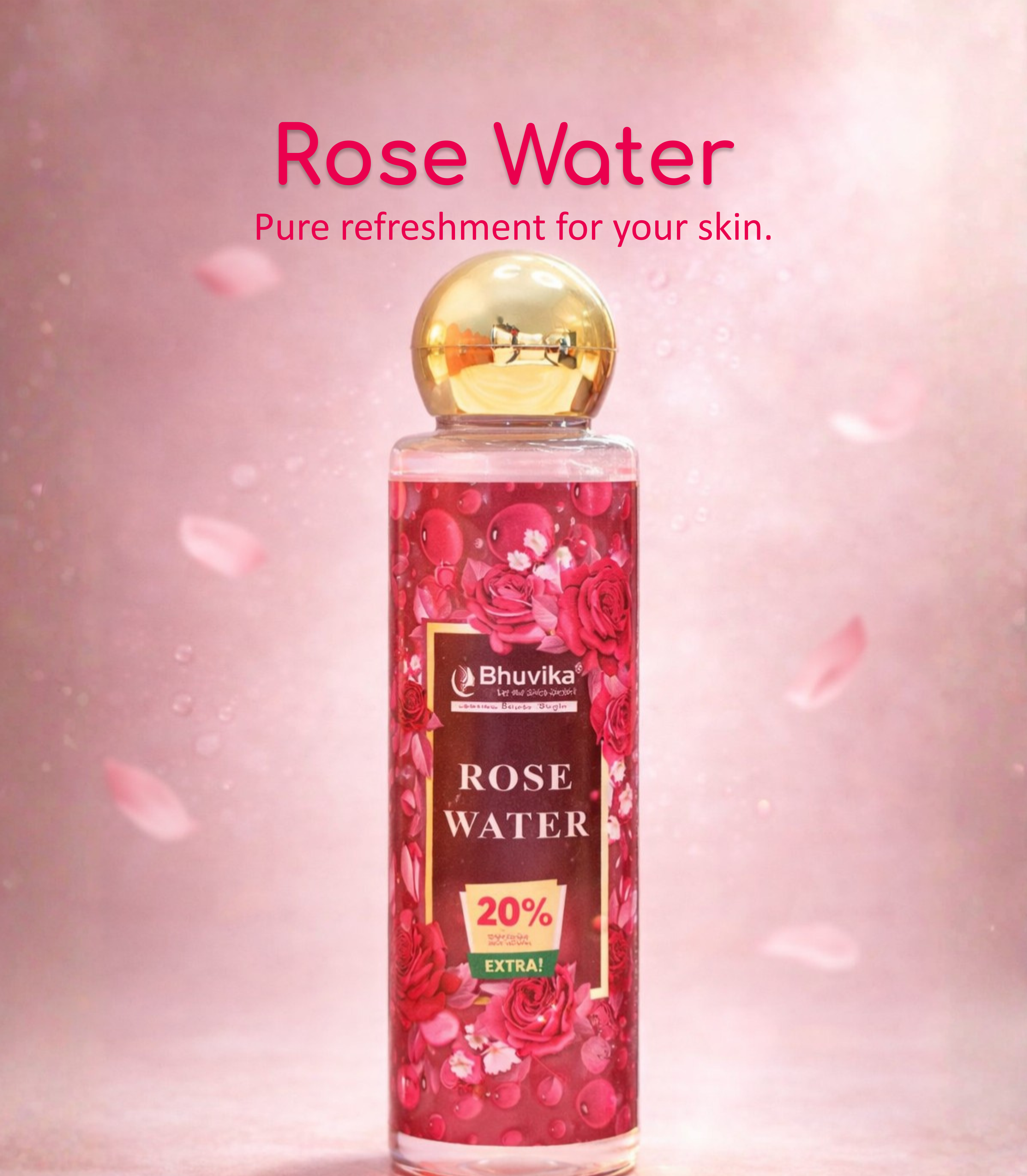 Rose Water | Natural Skin Toner & Freshener | Rajis Kitchen