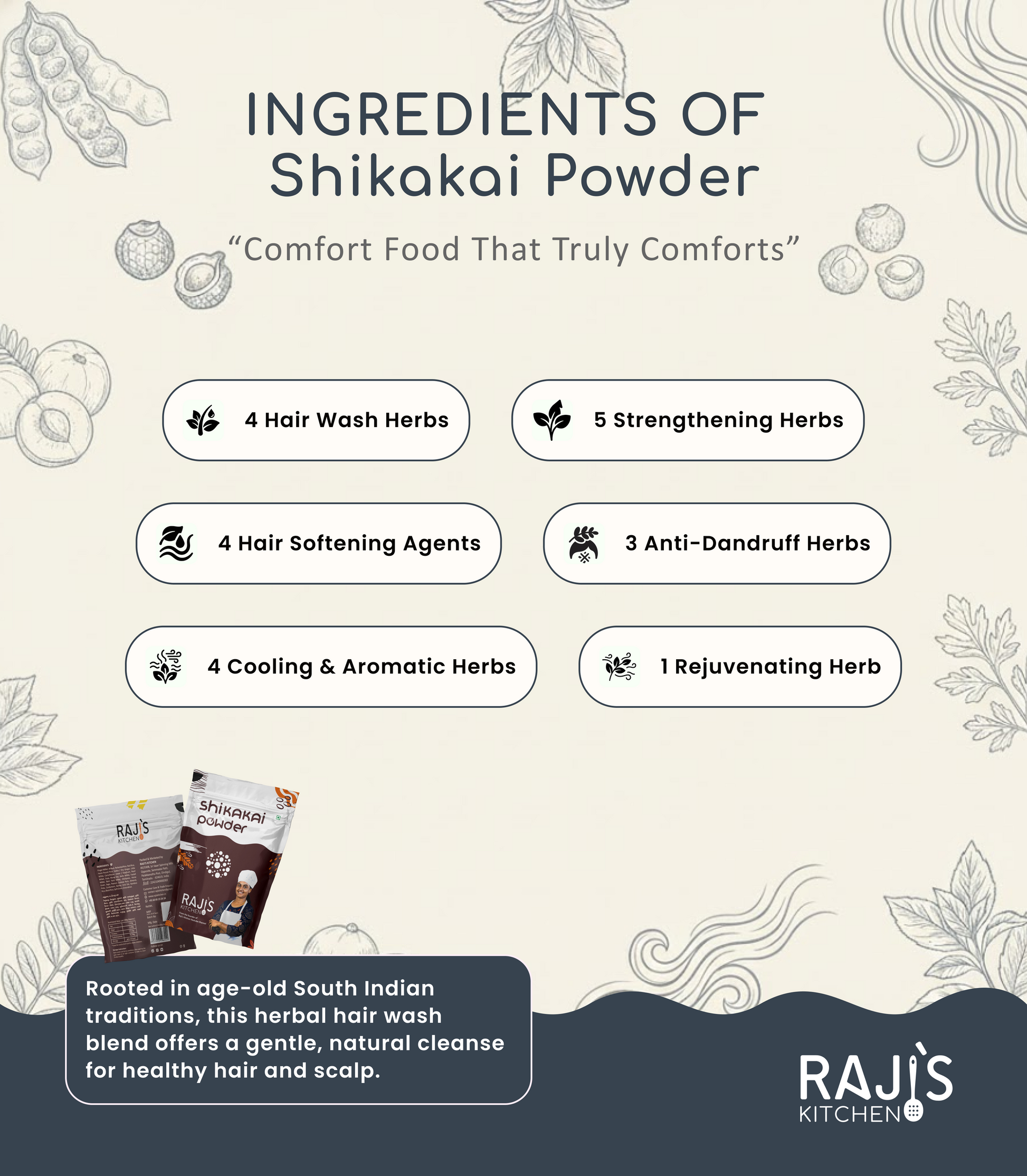 ingredients of shikakai powder