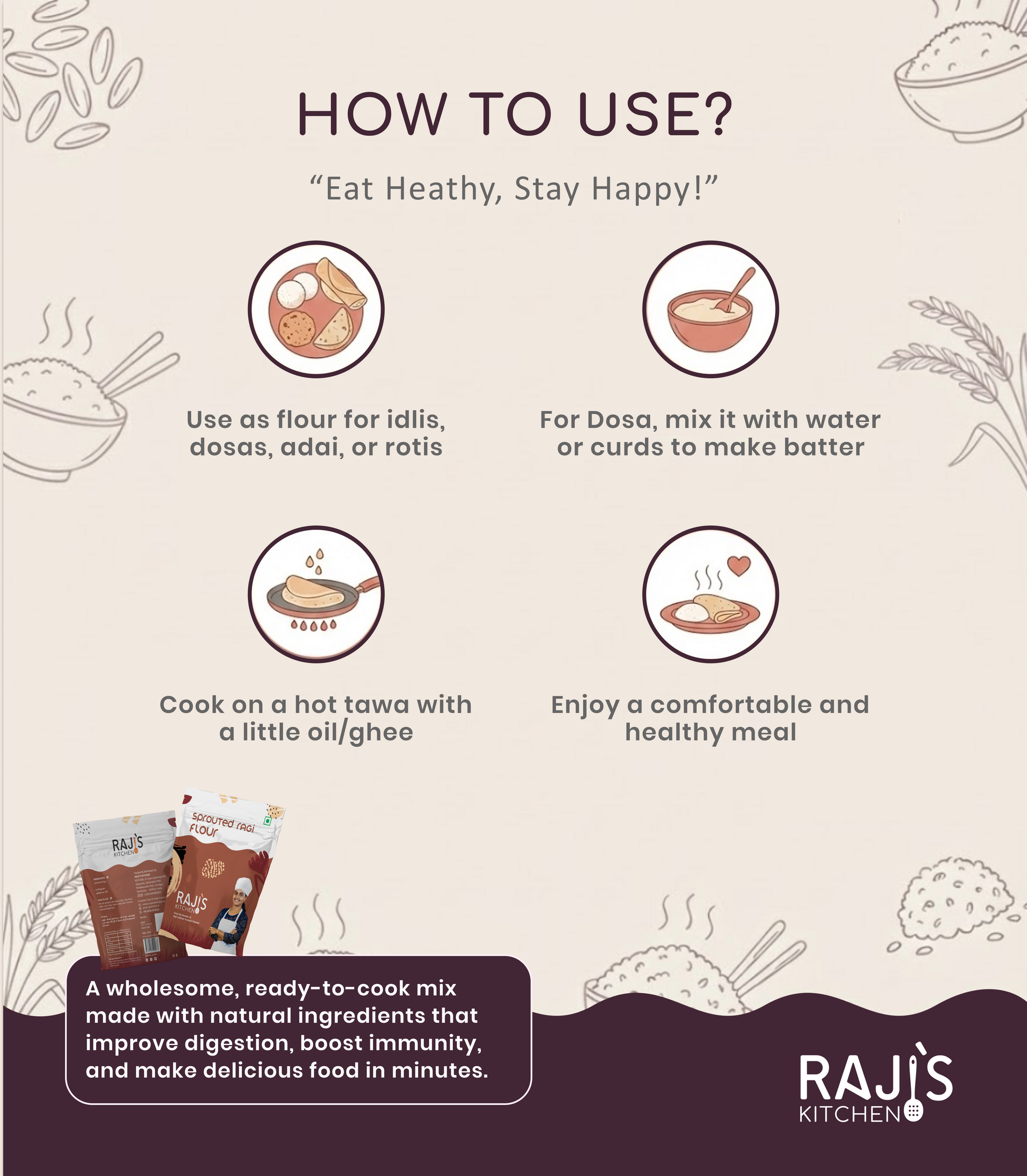 buy sprouted ragi flour online