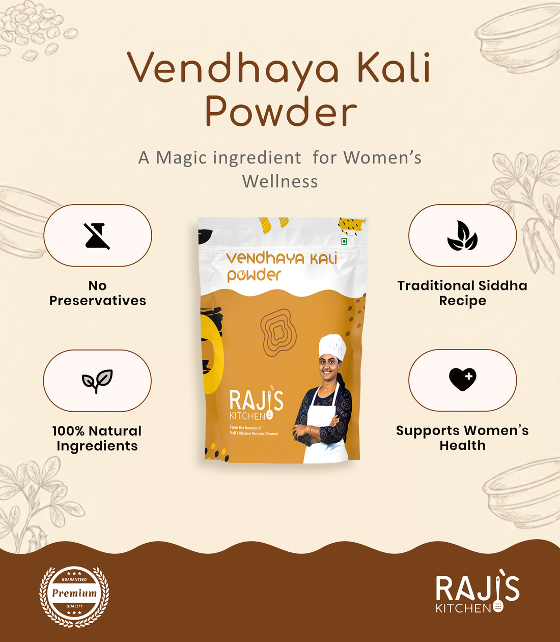 vendhaya kali powder