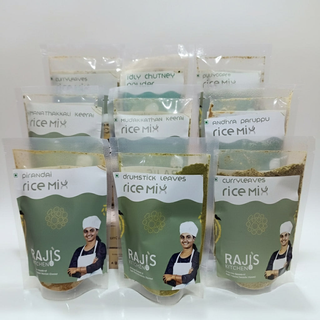 Perfect Rice Every Time with Raji's Kitchen Rice Mix Combo
