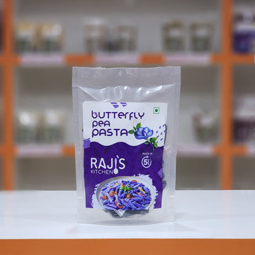 Butterfly Pea Millet Pasta