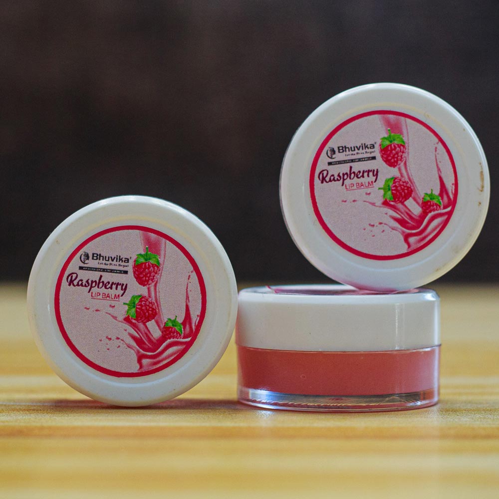 Raspberry Lip Balm – Soft & Nourished Lips | Bhuvika